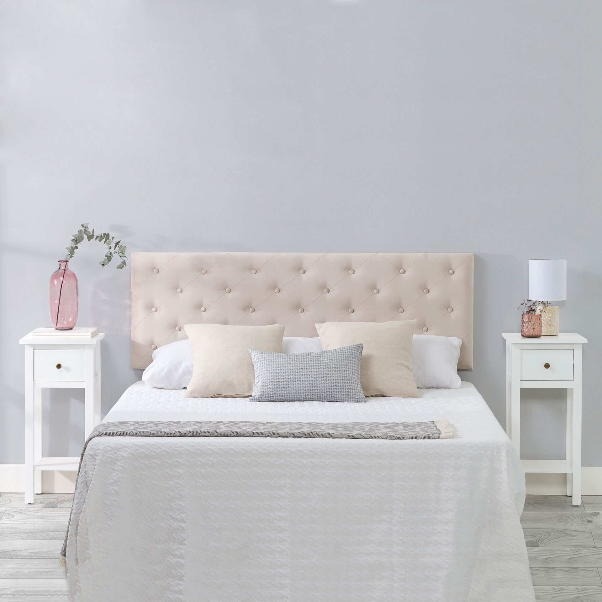 Cabecero capitone rombo 100*50 cm