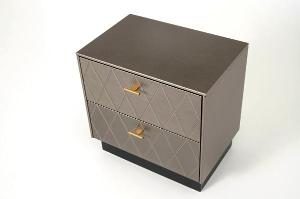 Mesita Diamond 2 C lacado perlado 51*50*34