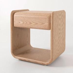 Mesita Pompeya en chapa roble