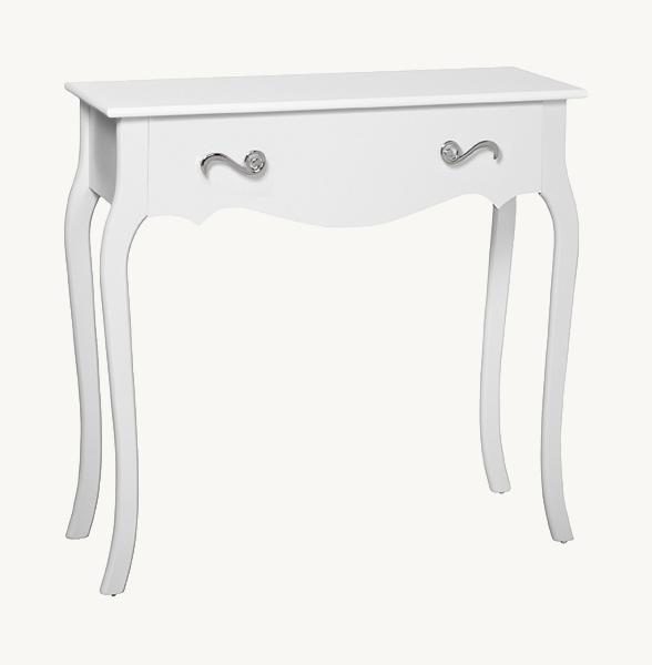 ENTRADA 1 CAJON ANCHO 70 CM. 70*80*33 CM. LACADO BLANCO