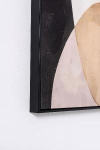 Set de 2 cuadros al óleo. Marco de madera. 60*90 cm/ud.