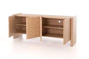 Buffet Gio plaqué chêne 180*45*75,5 cm