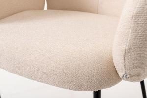 Sedia Margot, rivestimento bianco