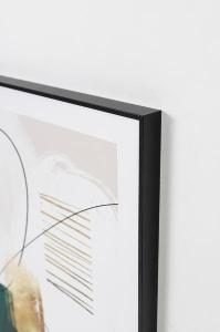 Set de 2 cuadros con marco de madera. 50*70 cm/ud.