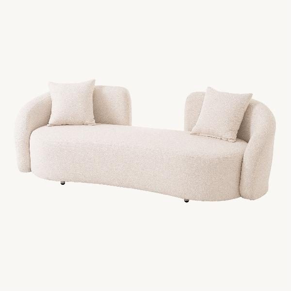 SOFA JENIFER 230*86*75 CM, ESTRUCTURA ALUMINIO, TAPIZADO PARA EXTERIOR