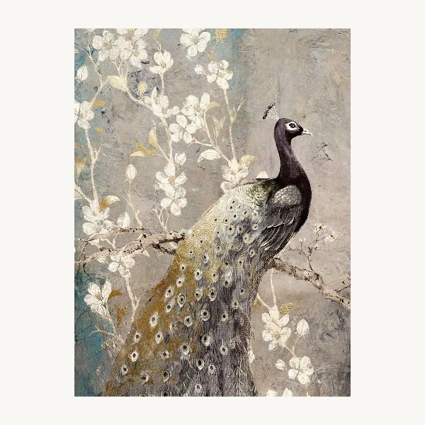 CUADRO 150*100 CM, IMPRESO CON BRILLANTES DORADOS