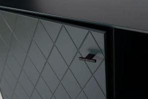 Consola Diamond 2 P lacado verde 121*80*40 cm