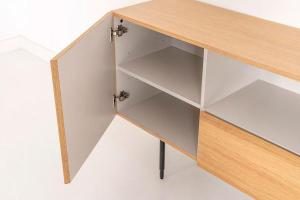 Aparador Kalmar chapa roble (KIT)