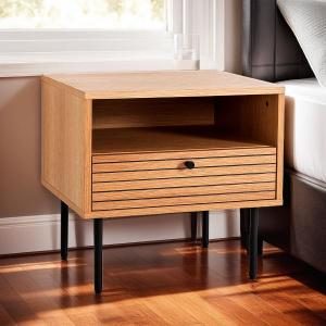 Table basse Nela en placage de chêne (KIT)