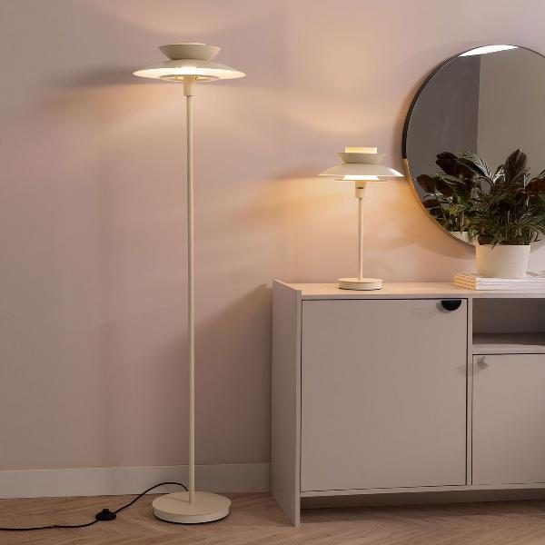 LÁMPARA PIE DINA 163*38 CM. BLANCO MATE