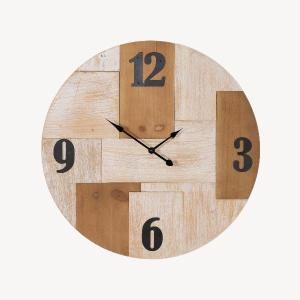 Reloj madera 50*50 cm