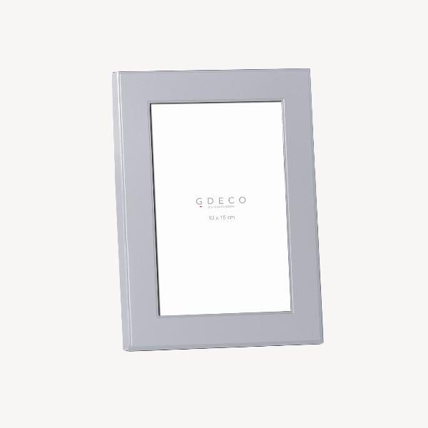 PORTAFOTOS ALUMINIO BLANCO Y PLATA