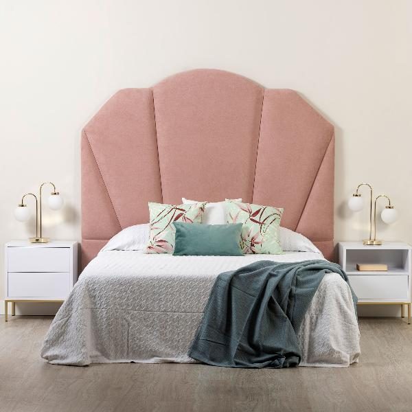 CABECERO CURVO CON FORMA (ALTO 120 Y 160 CM)