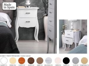 Mesita Nova 2 cajones 30 cm