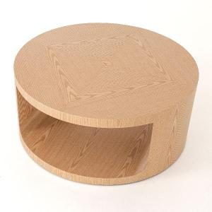 Mesa de sofá Judith, chapa roble. 80*80*35 cm