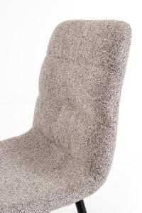 Silla Emma, tapizado gris. 90*44*55 cm