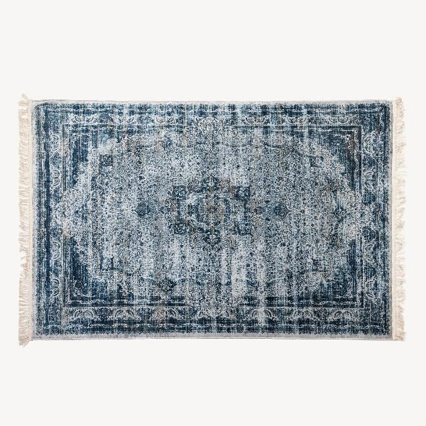 ALFOMBRA ESTAMPADO AZULES (VARIAS MEDIDAS)