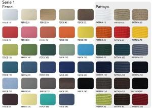 Set de terraza AVA. Extructura aluminio blanco y tejido beige