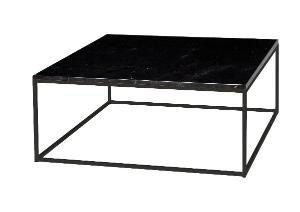 Mesa de centro metal y tapa de mármol 100*100*45 cm (elegir color base y color tapa mármol)