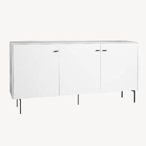 Consola Diamond 2 P lacado perlado 121*80*40 cm