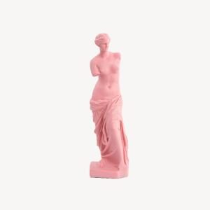 Escultura Venus rosa 30 cm