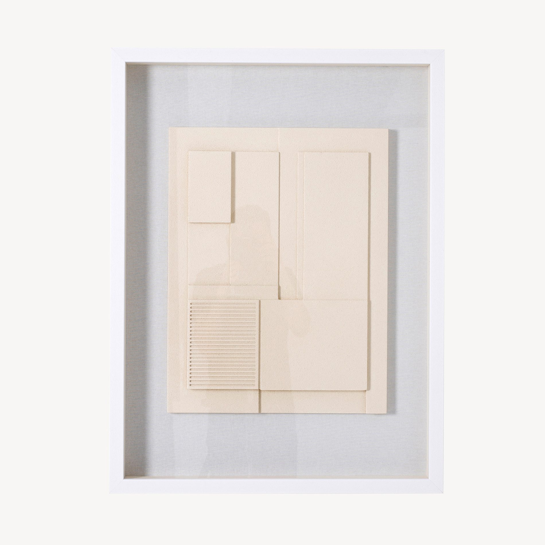 Cuadro vitrina con marco madera 60*80 cm