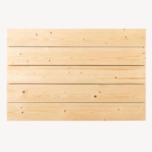 Cabecero pino natural 100*100 cm