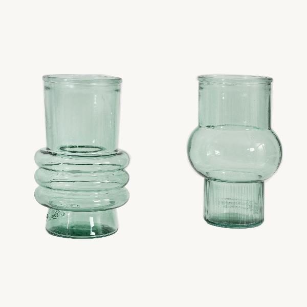 JARRON CRISTAL ALTEA VERDE CLARO