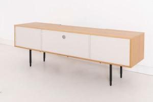 Mueble TV Kalmar chapa roble (KIT)