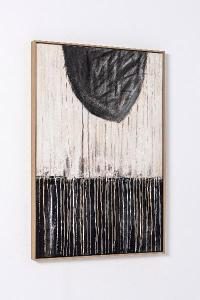 Set de 2 cuadros al óleo. Marco de madera. 60*90 cm/ud.