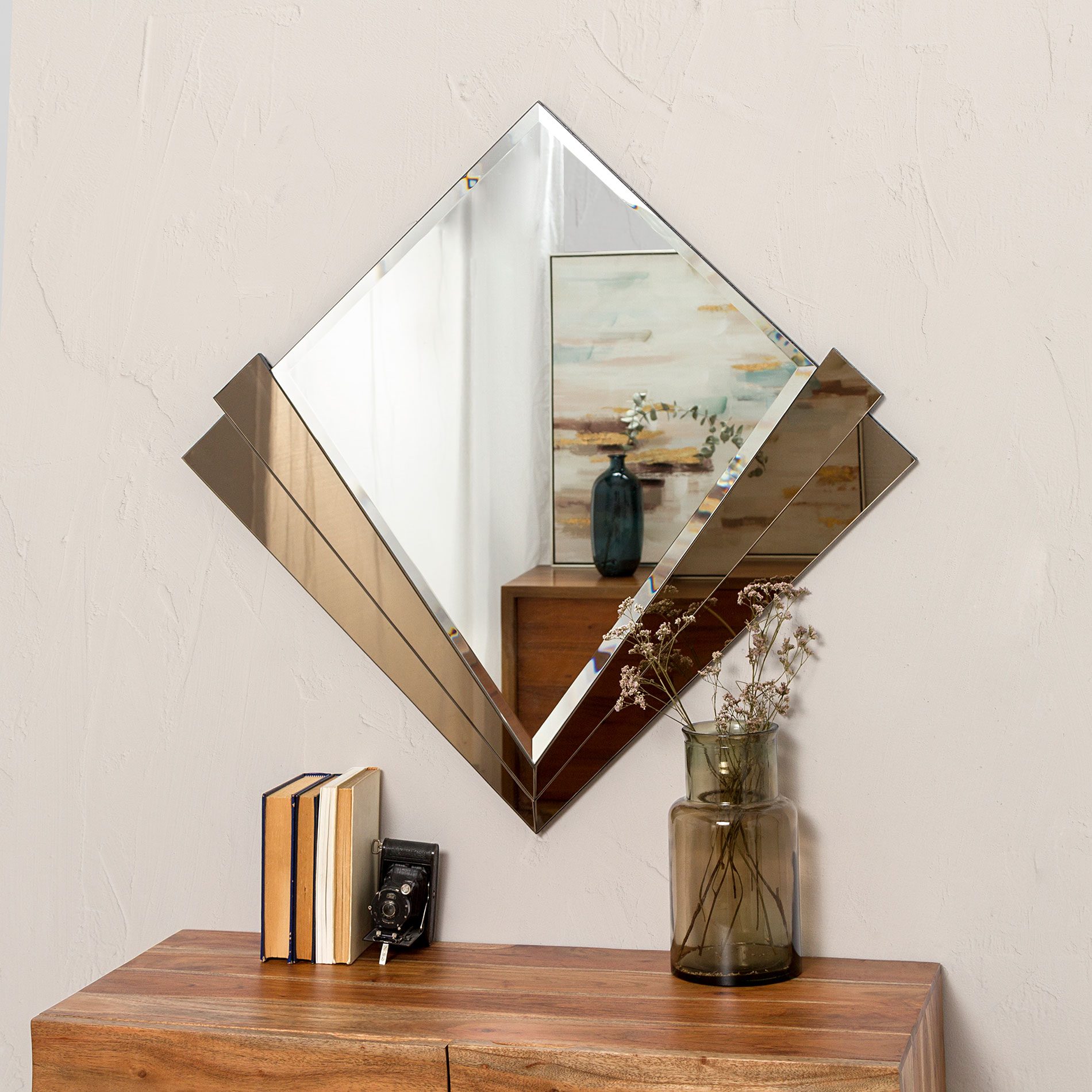 Espejo Art Deco 90*90 cm