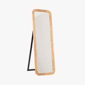 Specchio da terra 150*50 cm, legno di quercia