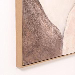 Cuadro al óleo con marco de madera. 120*160 cm