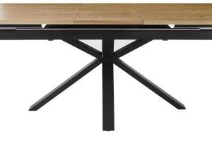 Mesa extensible chapa roble 160/200*90*75 cm