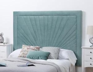 Cabecero abanico terciopelo 100*100