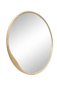 Espejo circular madera roble 120*120 cm