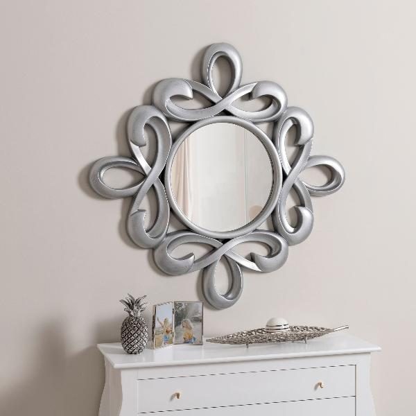 ESPEJO RESINA, COLORES: BLANCO, PLATA, DORADO Y NEGRO