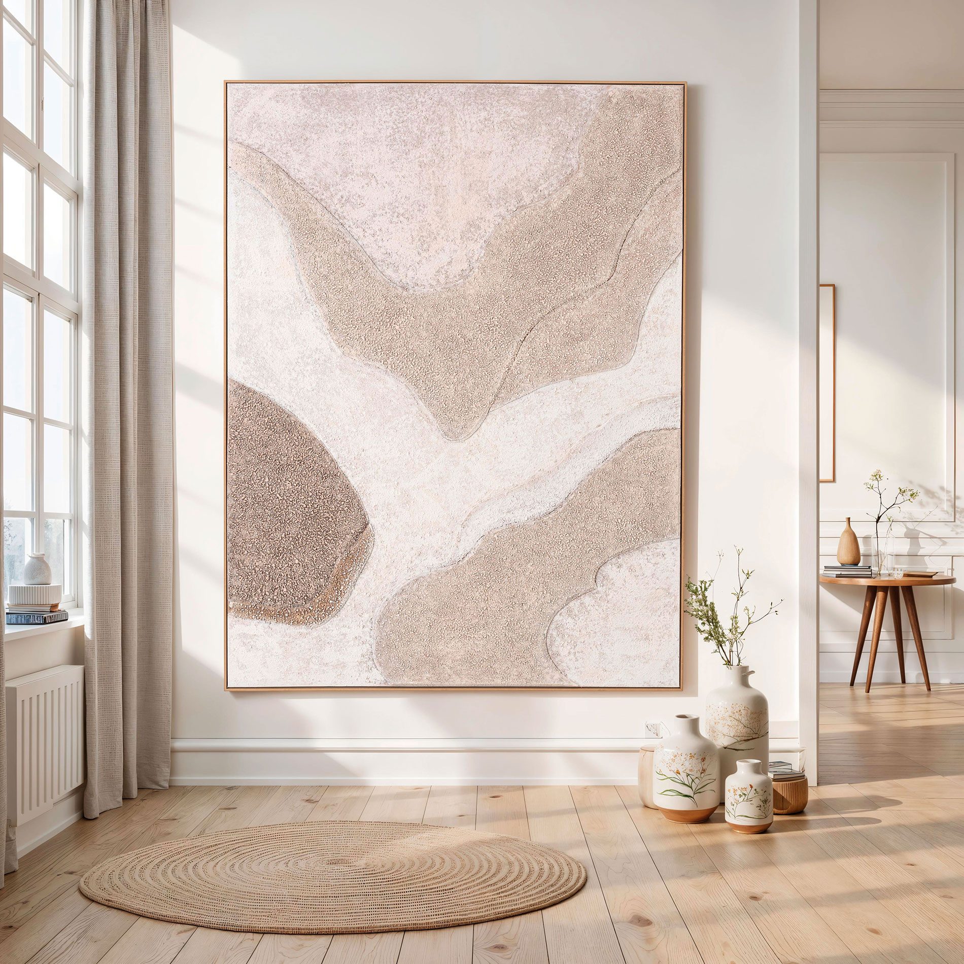 Ölgemälde mit Holzrahmen 150*200 cm