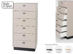 Sinfonier Diamond 6 C lacado visón 62*110*42 cm