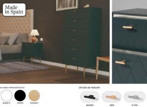 Sinfonier Diamond 6 C lacado verde 62*110*42 cm