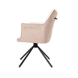 Silla Rose giratoria 360º. Tapizado Beige. 89*63*63 cm