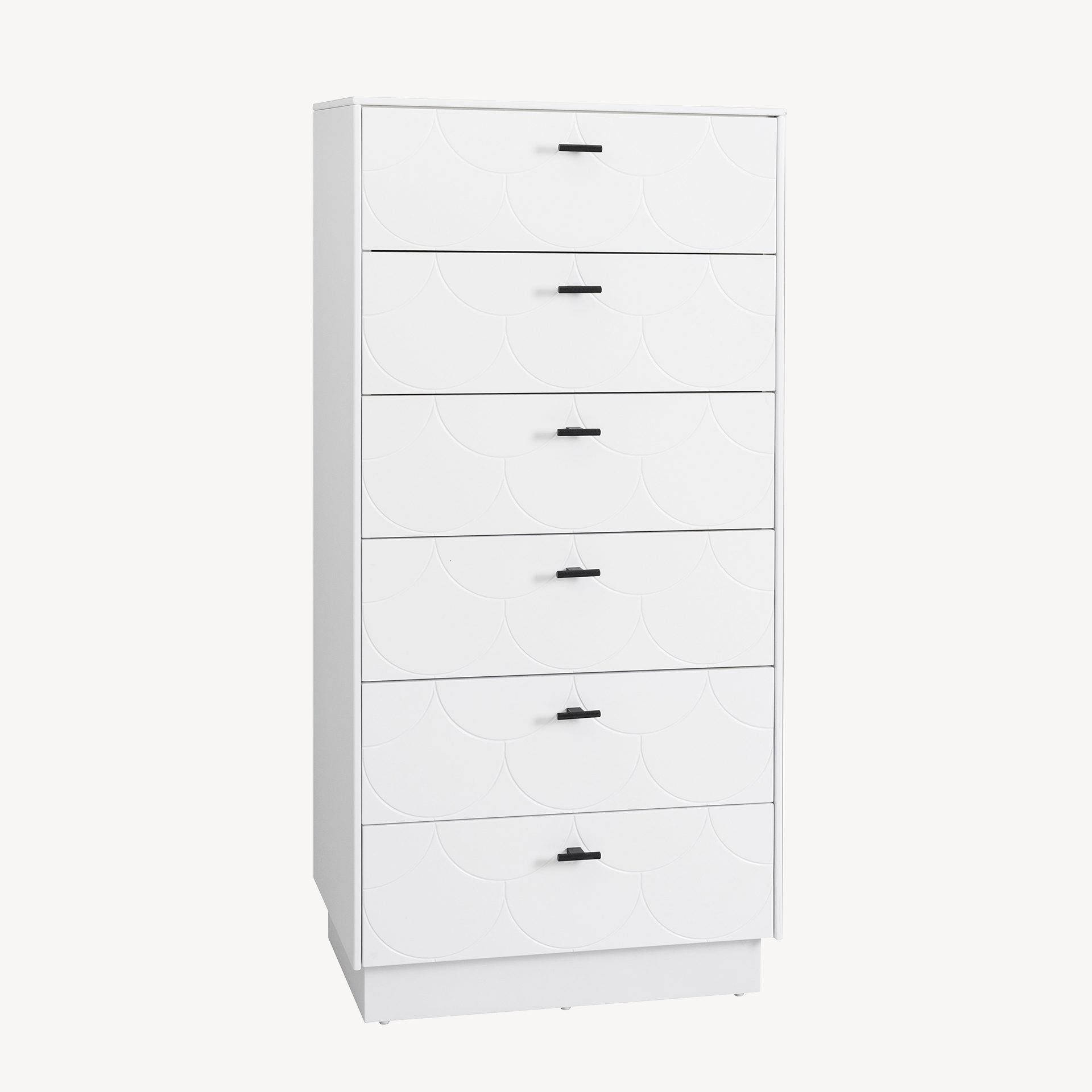 Sinfonier Fish Tail 6 C lacado blanco 62*110*42