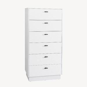 Sinfonier Fish Tail 6 C lacado blanco 62*110*42