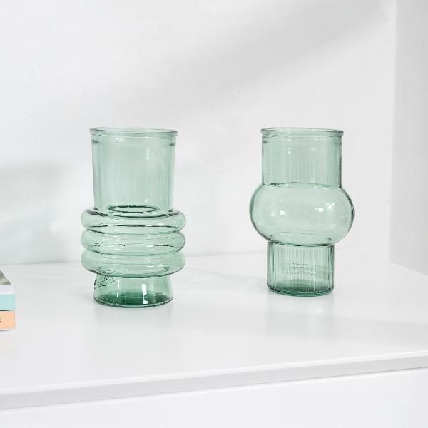 JARRON CRISTAL ALTEA VERDE CLARO