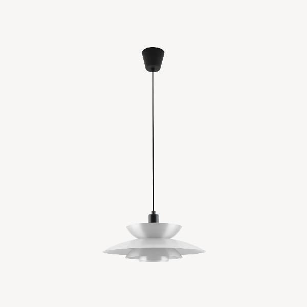 LÁMPARA TECHO DINA 38*177 CM. BLANCO MATE.(ALTURA REGULABLE)