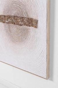 Set de 2 cuadros al óleo con marco de madera. 80*120 cm/ud.