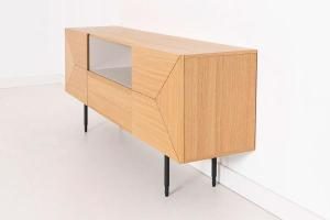 Aparador Kalmar chapa roble (KIT)