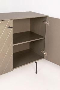 Consola Diamond 2 P lacado perlado 121*80*40 cm