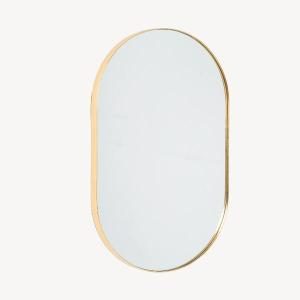 Espejo resina ovalado dorado 150*80 cm