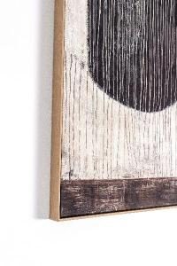 Set de 2 cuadros al óleo. Marco de madera. 60*90 cm/ud.